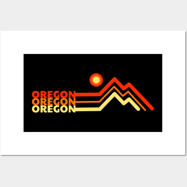 Oregon Wall Art by B & R Prints